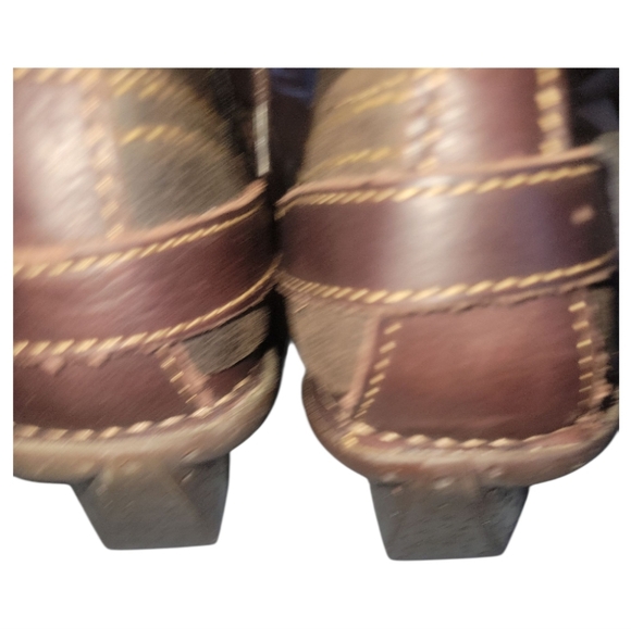 Art Metropolitan Soul *THE Art Company* Brown Leather Lace-Up Combat Boots 37 - Picture 4 of 10